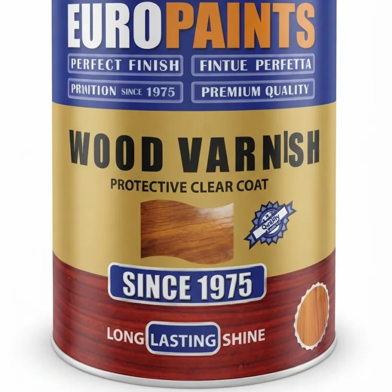 EUROPAINTS ECONOMY WOOD VARNISH - 1L