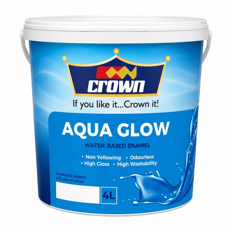 Crown Aqua Glow Other Shades 4 Ltrs