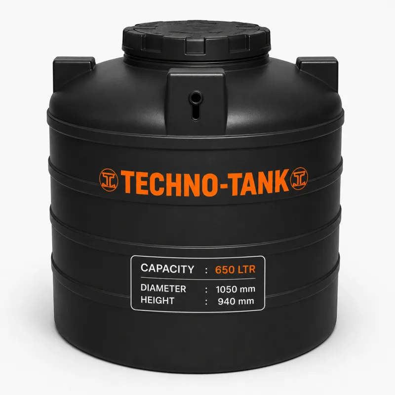 Techno Tank 650ltr - (Diameter 1050 x Height 940)mm
