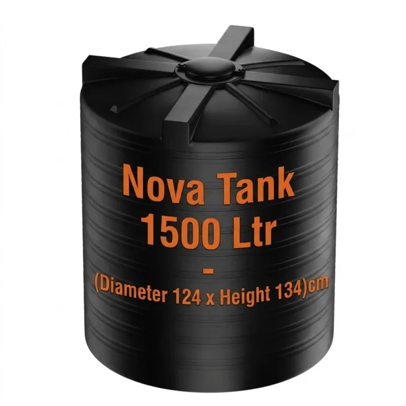 Nova Tank 1500 Ltr - (Diameter 124 x Height 134)cm