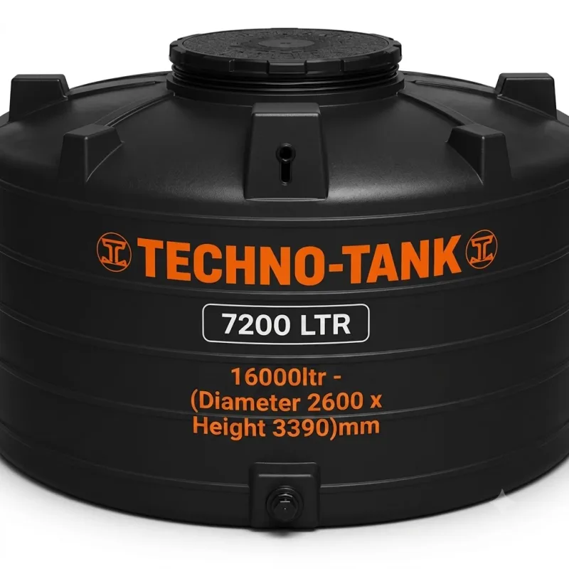 Techno Tank 16000ltr - (Diameter 2600 x Height 3390)mm