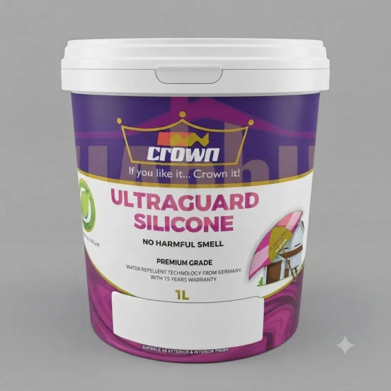 Crown Ultra Guard Silicone - Other Shades 1 Ltr