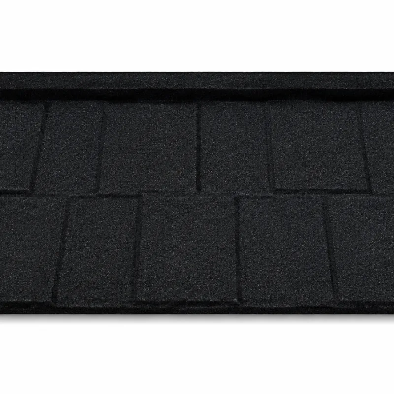Decra Shingle Stone Coated Roofing Tile G26 - Black