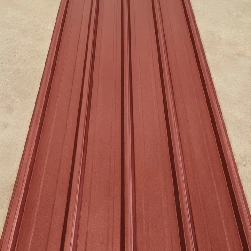 Ruiru Mabati Box Profile Gauge 28 Matte Finish Brick Red