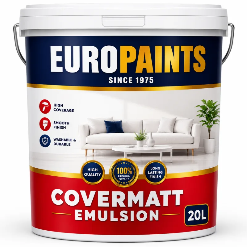EUROPAINTS COVERCOAT EMULSION - 20L