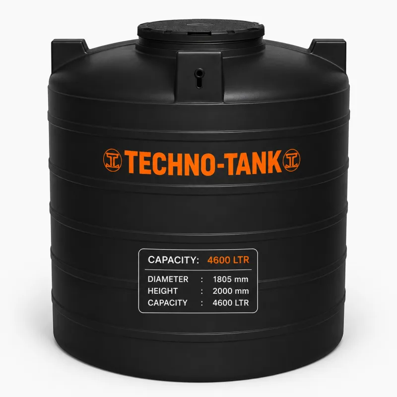Techno Tank Septic Tank with Threaded Lid 2000 Ltrs.