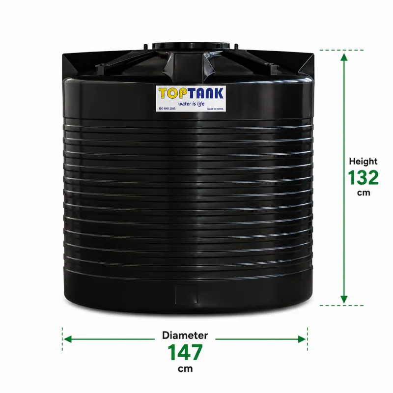 Top Tank 1900ltr - (Diameter 147 x Height 132)cm