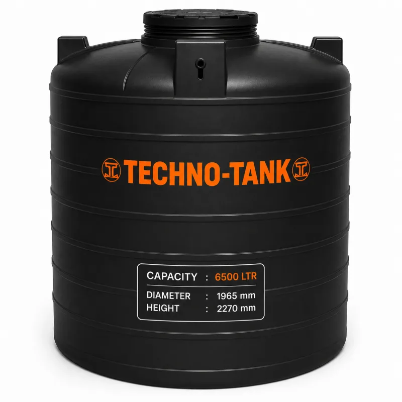 Techno Tank 6500 ltr - (Diameter 1965 x Height 2270)mm