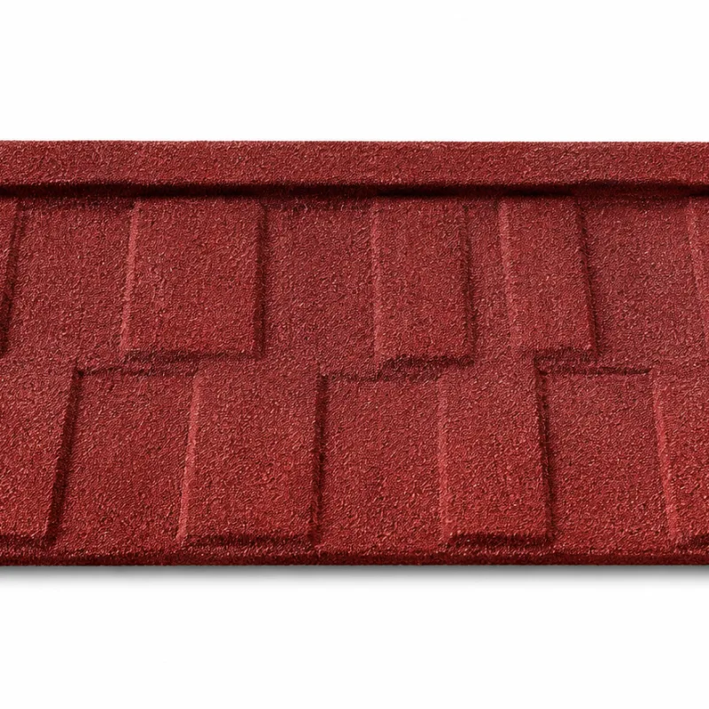 Decra Shingle Stone Coated Roofing Tile G26 - Maroon