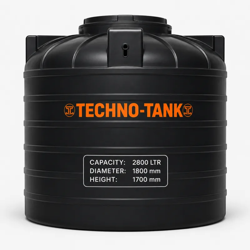 Techno Tank Underground 2800 ltr - (Diameter 1800 x Height 1700)mm