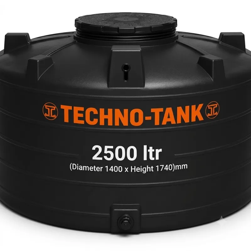 Techno Tank 2500 ltr - (Diameter 1400 x Height 1740)mm