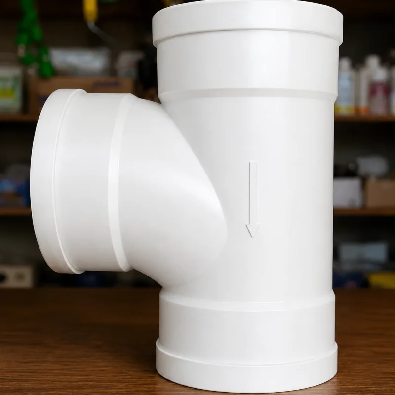 PVC TEE 6"  Metro