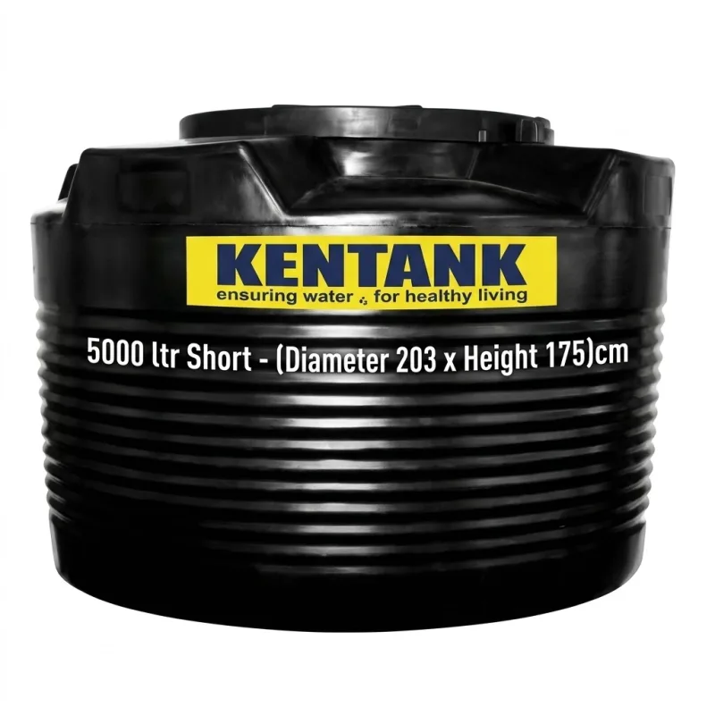 Ken Tank 5000 ltr Short - (Diameter 202 x Height 182)cm