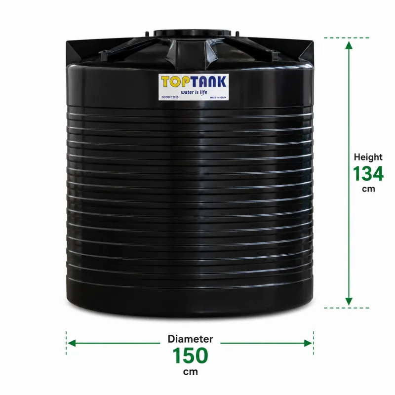 Top Tank 2000ltr BM - (Diameter 150 x Height 134)cm