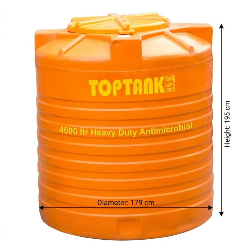 Top Tank 4600 ltr Heavy Duty Antimicrobial - (Diameter 179 x Height 195)cm