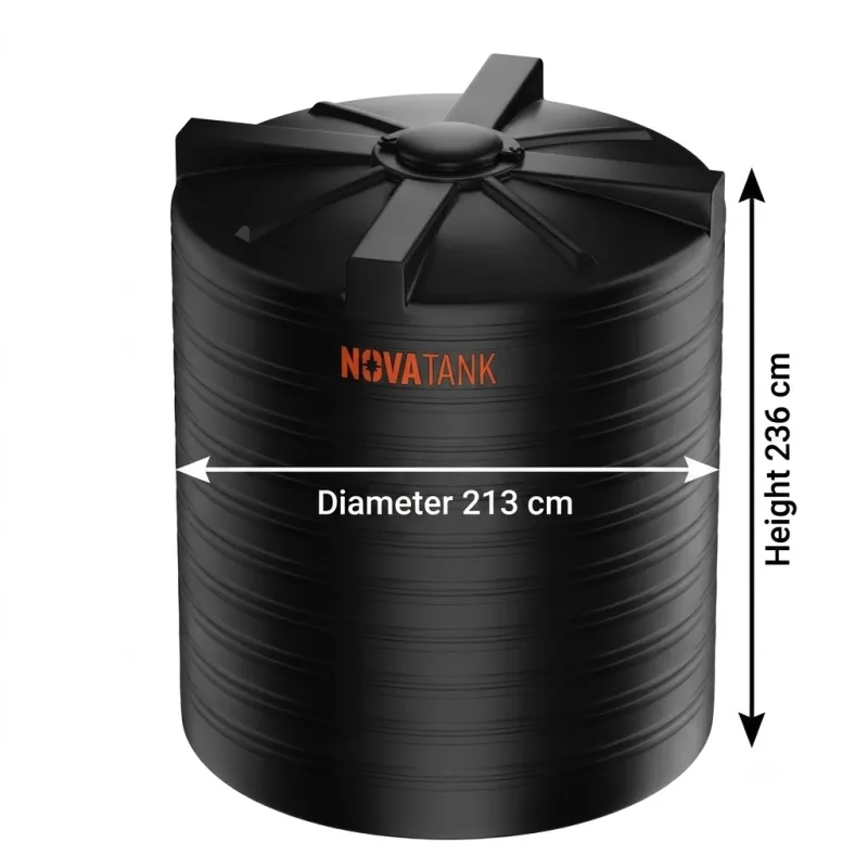 Nova Tank 8000 Ltr - (Diameter 213 x Height 236)cm