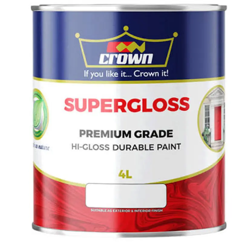 Crown Super Gloss – Other Shades 4 Ltrs