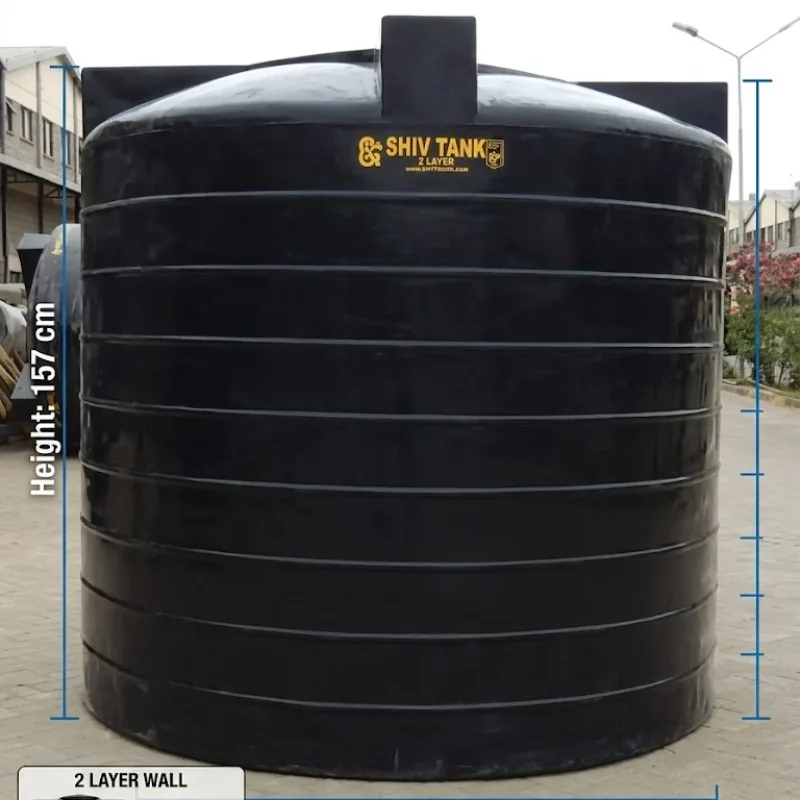 Shiv Tank 2500 Ltr Double Layer Tank - (Diameter 142cm x Height 157cm)