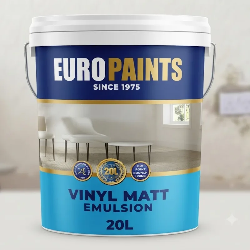 EUROPAINTS VINYL MATT EMULSION - 20L
