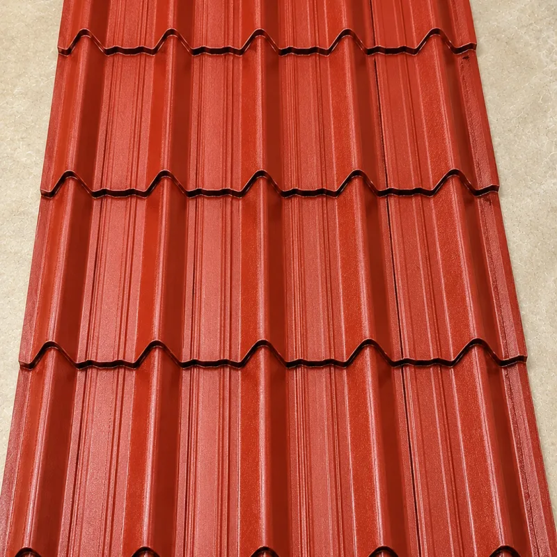 Ruiru Mabati Classic Brick Tile Gauge 30 Matte Finish Brick Red