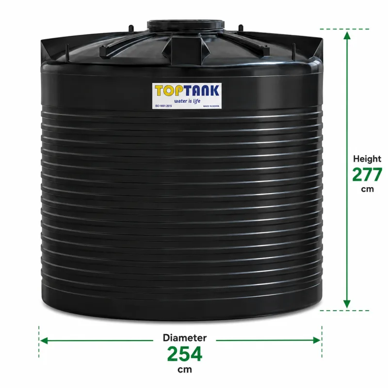 Top Tank 15000ltr - (Diameter 254 x Height 277)cm