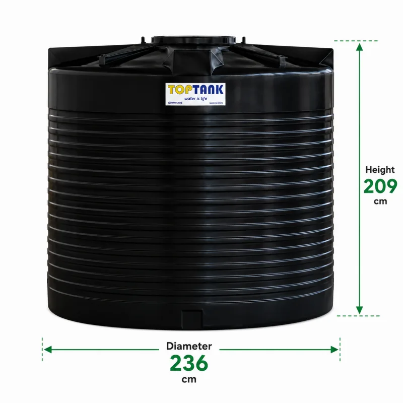 Top Tank 8000 ltr - (Diameter 236 x Height 209)cm