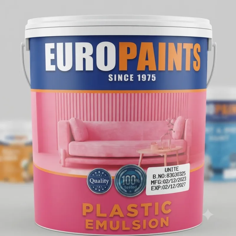 EURO PLASTIC EMULSION-LIGHT SHADE - 4L