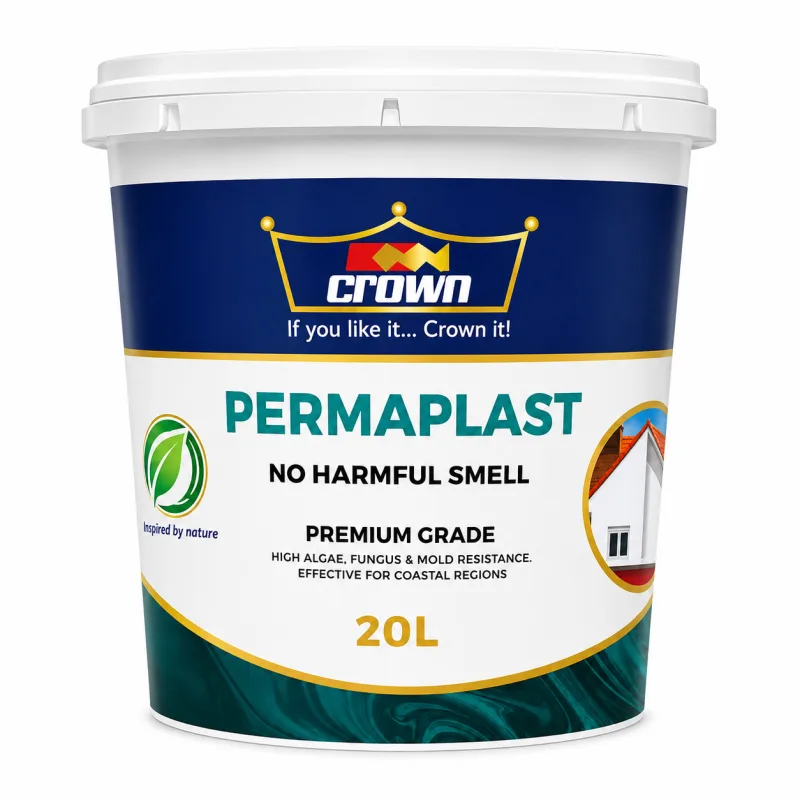 Crown Permaplast Emulsion Brilliant White 20 Ltrs