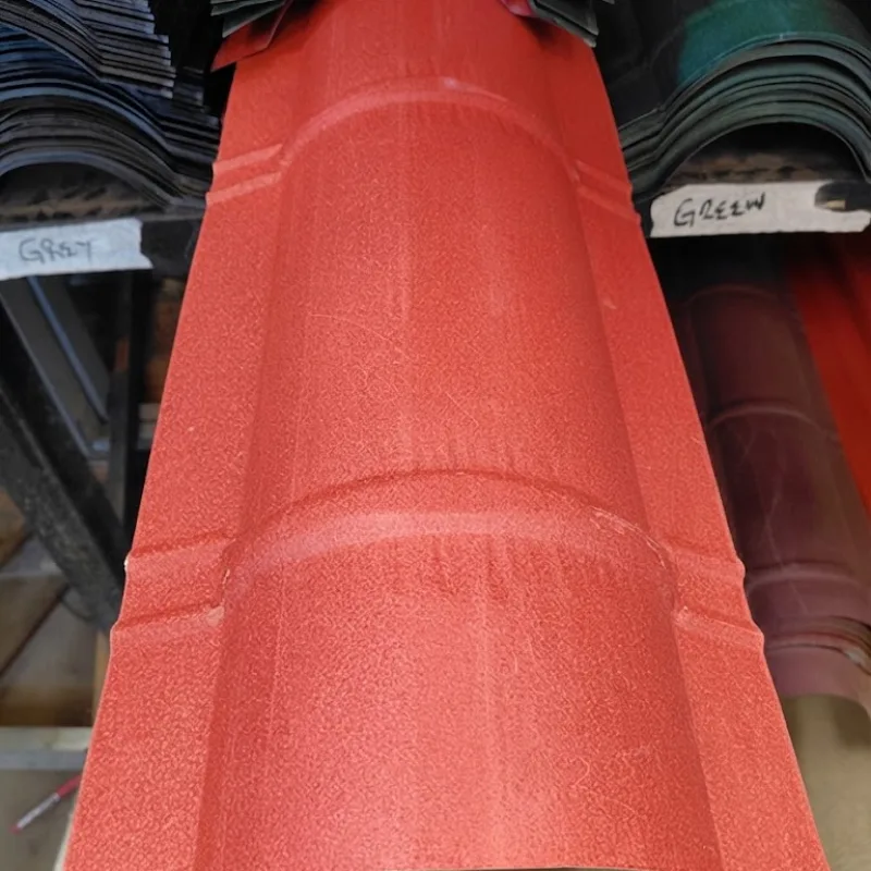 Ruiru Mabati Box Ridge Caps G30.Matte Finished Brick Red