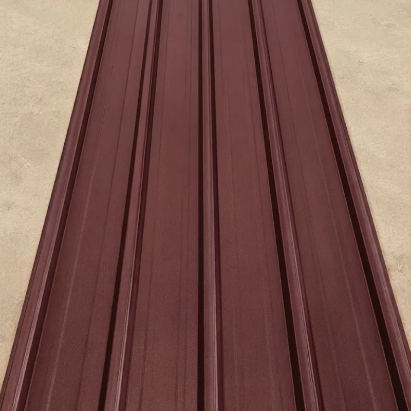 Ruiru Mabati Box Profile Gauge 28 Matte Finish Red Maroon