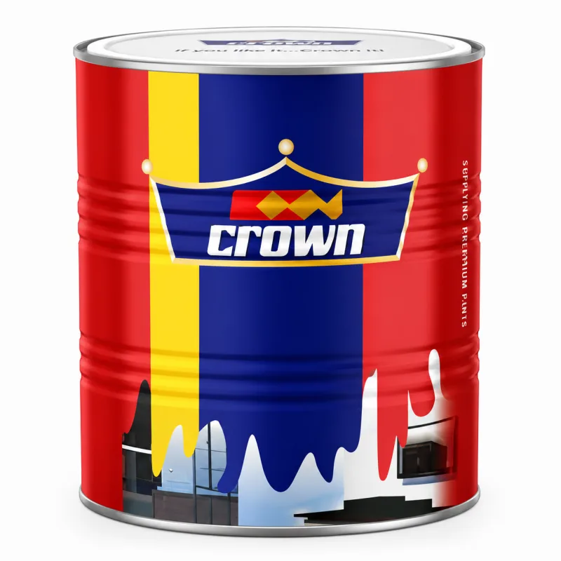 Crown Eggshell Finish (Semi Gloss) – Brilliant White, Soft White & Cream 4 Ltrs