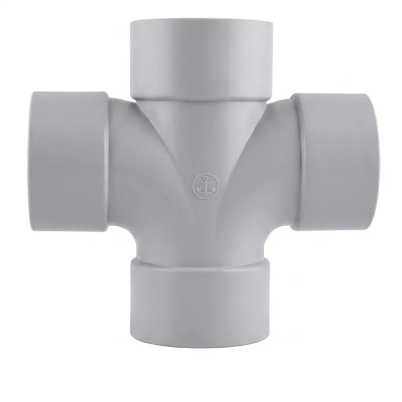 PVC CROSS TEE 11/2"  Metro