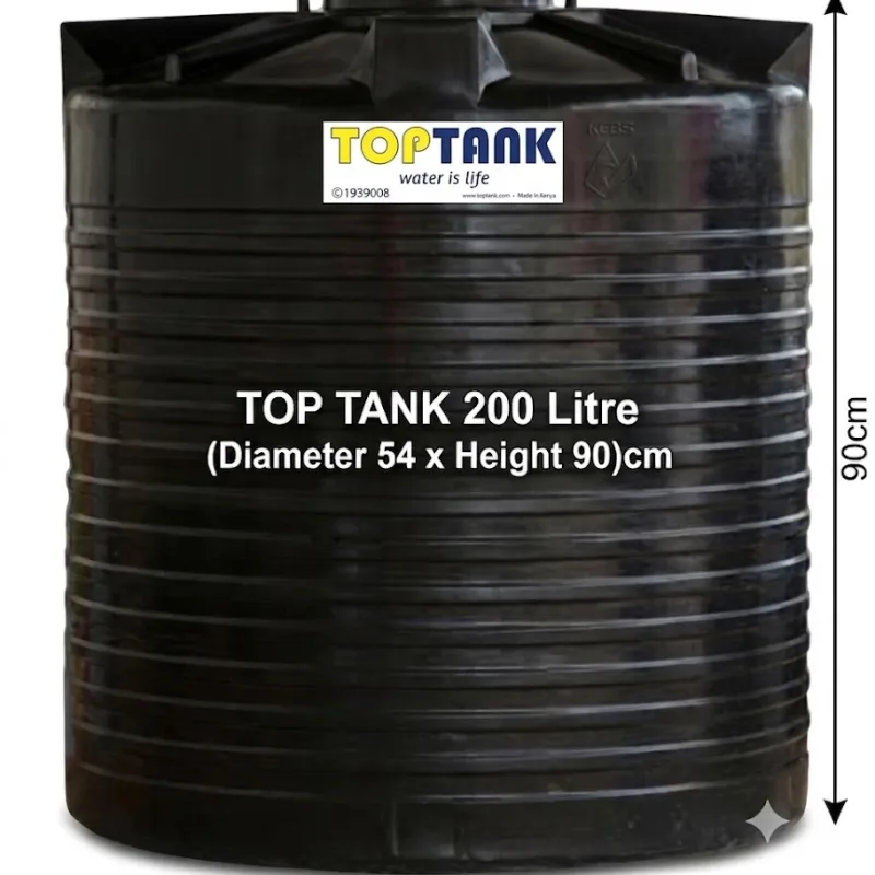 Top Tank 200 ltr - (Diameter 54 x Height 90)cm