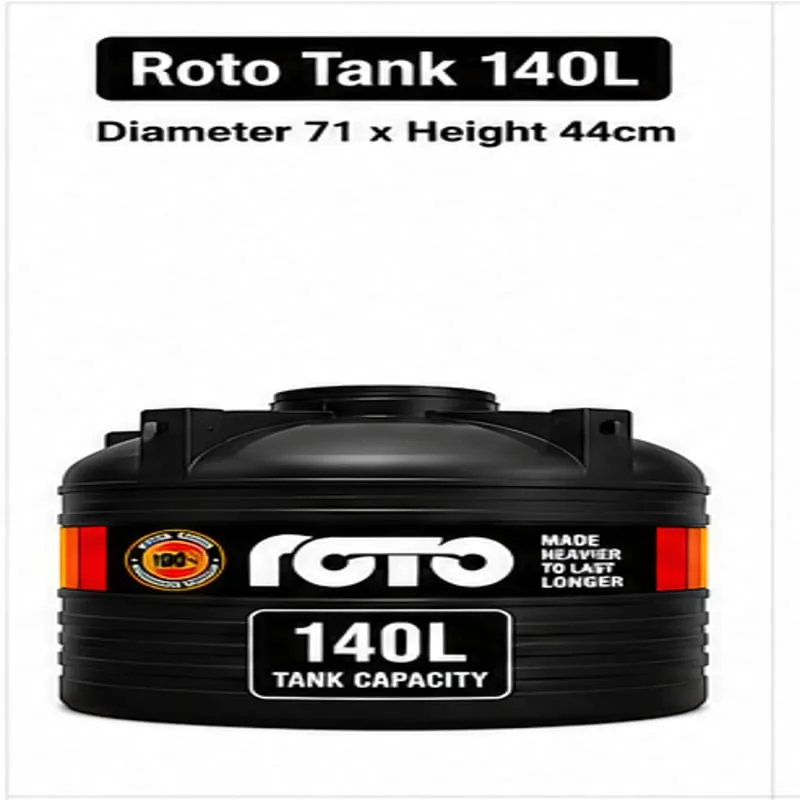 Roto Tank 140 ltr - (Diameter 71 x Height 44)cm