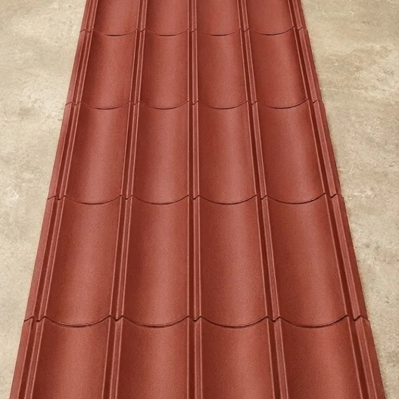 Ruiru Mabati Jenga Tile Gauge 28 Matte Finish Brick Red