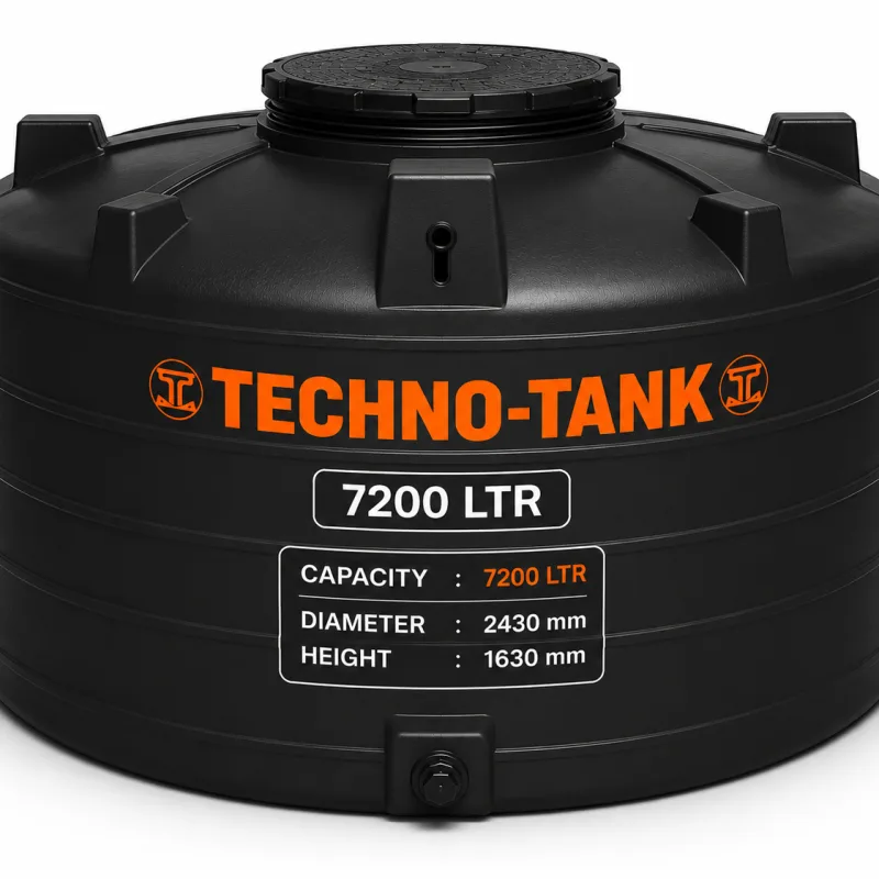 Techno Tank 7200 ltr - (Diameter 2430x Height 1630)mm