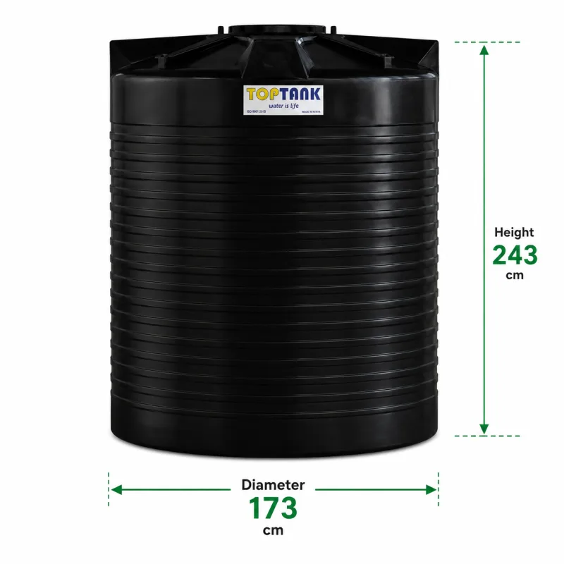 Top Tank 7500 ltr - (Diameter 173 x Height 243)cm