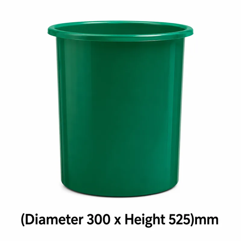 Top Tank 32 ltr Round Bucket / Flower Box - (Diameter 300 x Height 525)mm