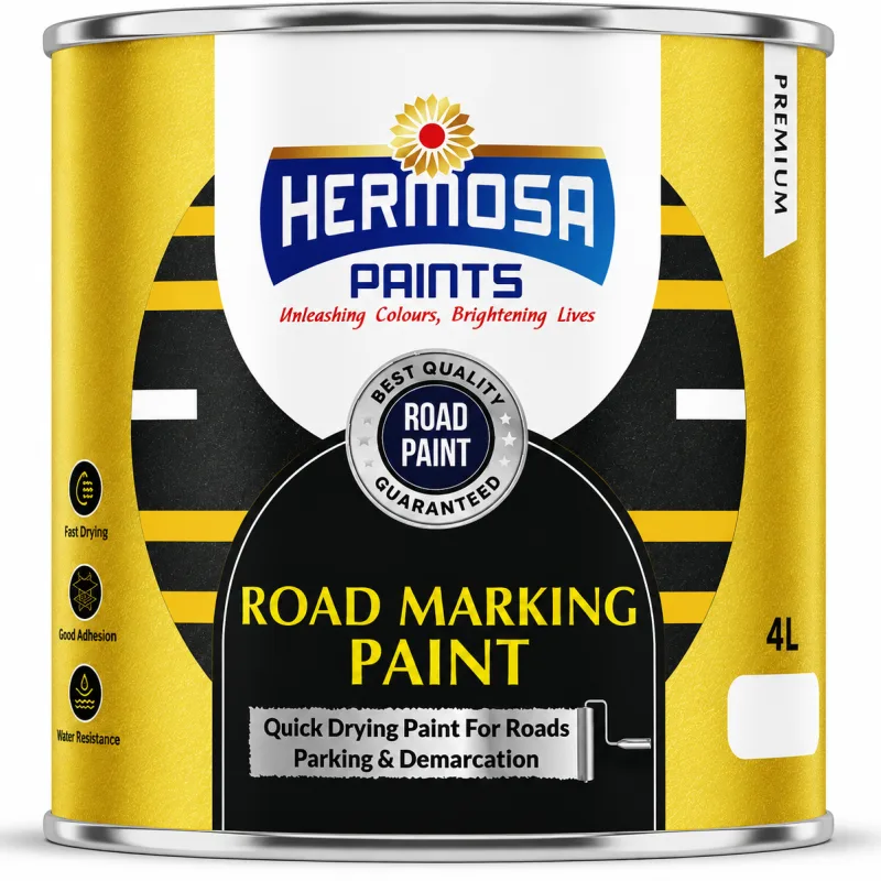 Road Marking White/Black 4L