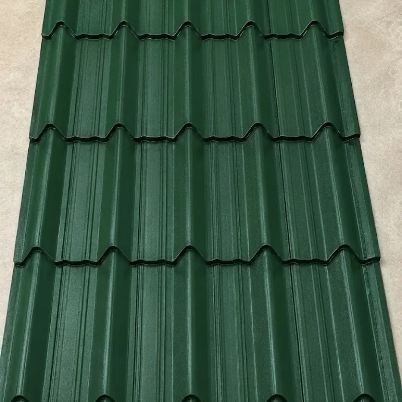 Ruiru Mabati Classic Brick Tile Gauge 28 Matte Finish Jungle Green