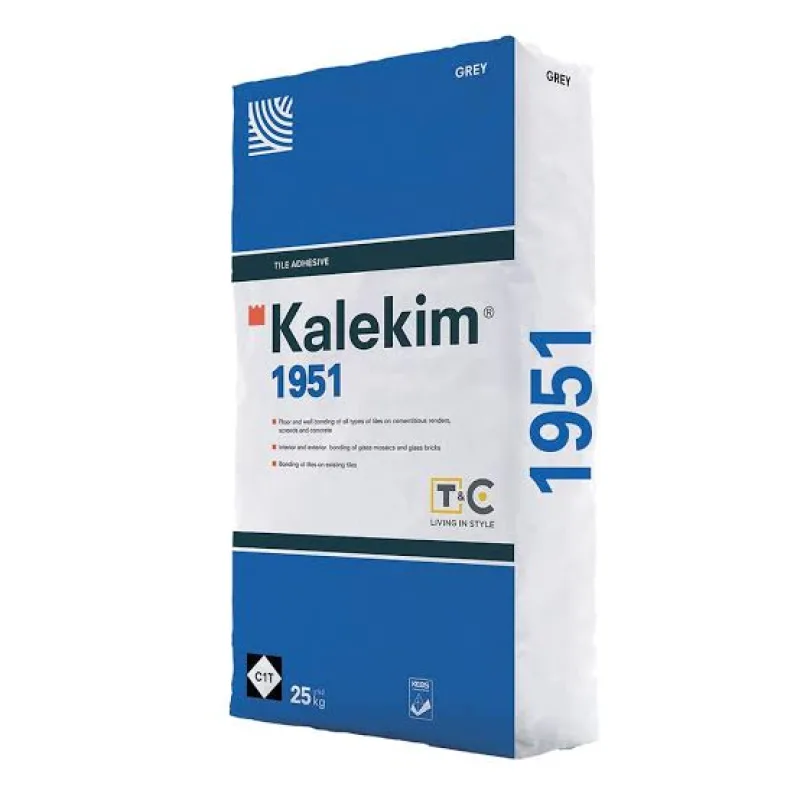 Kalekim Tile Adhesive 1951 Grey 25kg