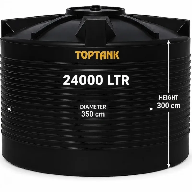 Top Tank 24000ltr - (Diameter 350 x Height 300)cm