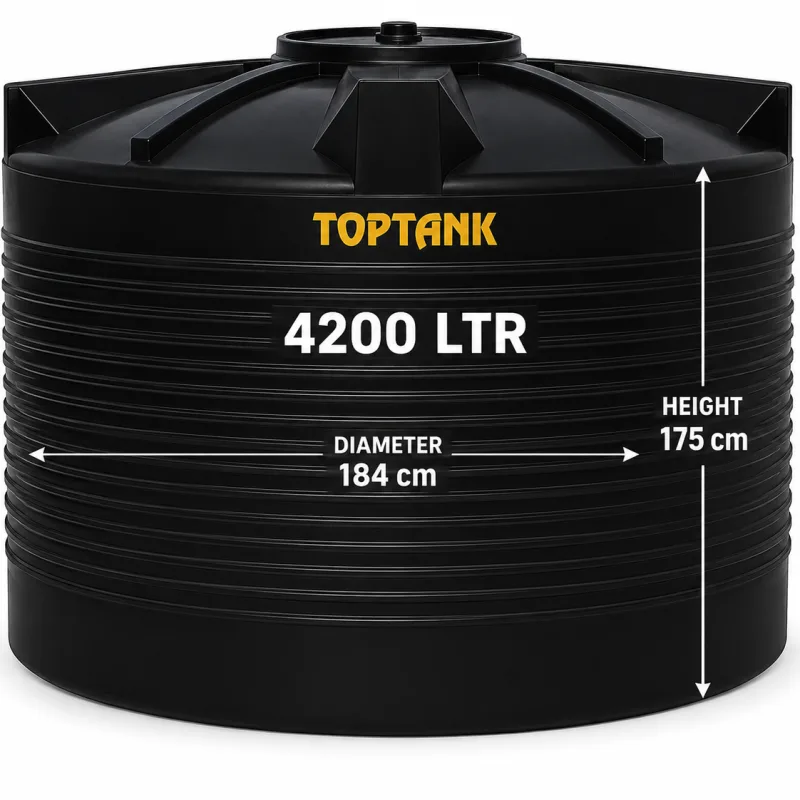 Top Tank 4200 ltr - (Diameter 184 x Height 175)cm